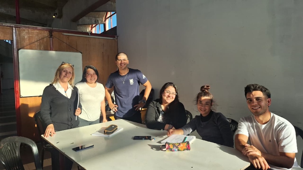 Mateo Benjamín Italiano en el voluntariado CPC Ministerio de Políticas Sociales Córdoba